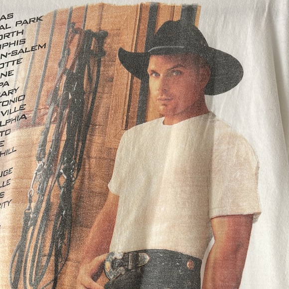 Sevens Garth Brooks 1998 World Tour T-Shirt - Picture 4 of 7